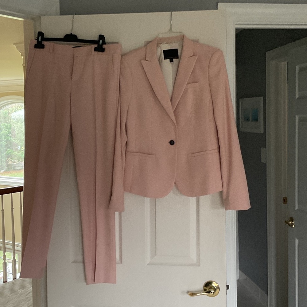 Banana Republic Pink Suit